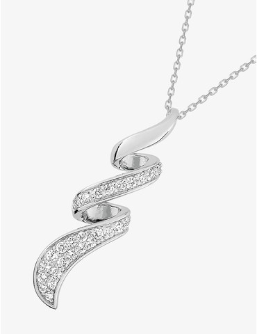 Collier argent 925 ‰ rhodié...