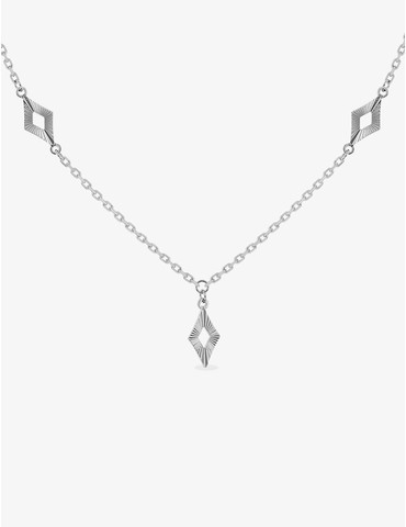Collier argent 925 ‰ rhodié...