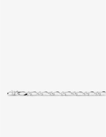 Collier maille alternée 1+1...