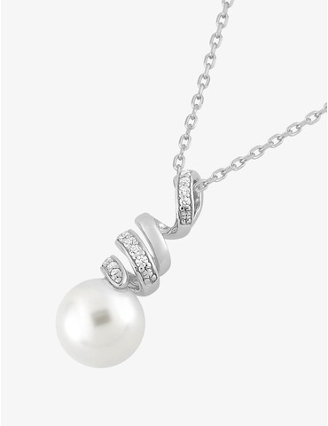 Collier argent 925 ‰ rhodié...