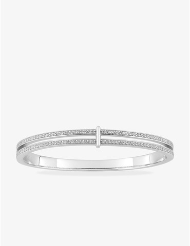 Jonc ouvrant argent 925 ‰...