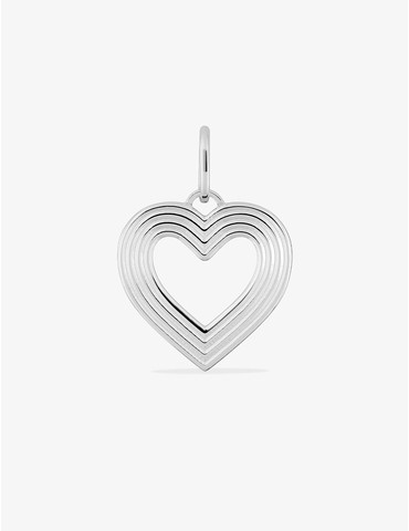 Pendentif cœur rainuré...