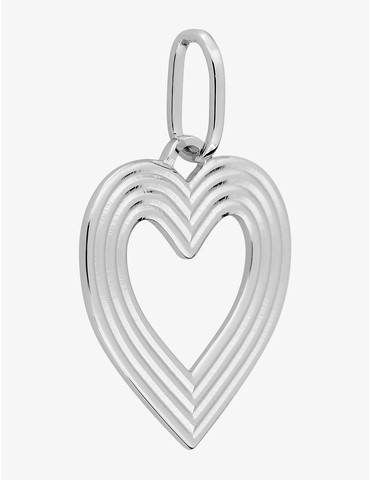 Pendentif cœur rainuré...