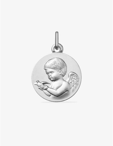Médaille ange avec colombe...