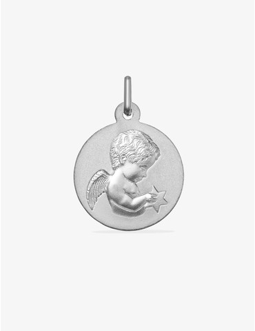 Médaille ange avec étoile...
