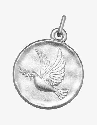 Médaille colombe argent 925...