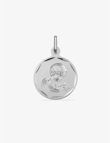 Médaille ange avec étoile...