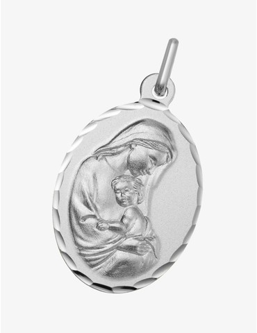 Médaille vierge à l'enfant...