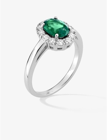 Bague solitaire avec...