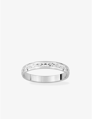 Bague alliance fantaisie en...
