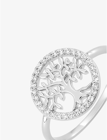 Bague en argent 925‰ rhodié...