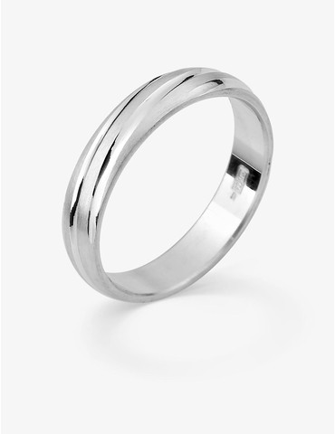 Bague alliance en argent...