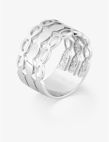 Bague en argent 925‰...