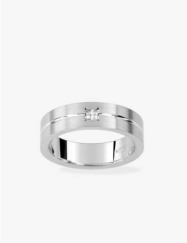 Bague alliance fantaisie en...