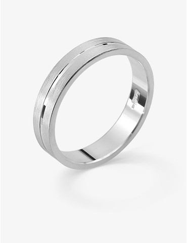Bague alliance en argent...