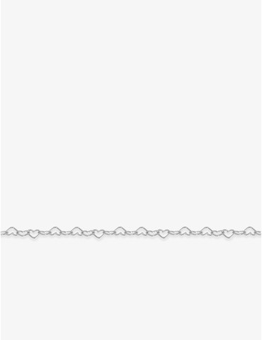 Bracelet chaîne cœur en...