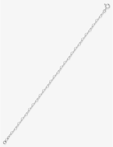 Bracelet chaîne cœur en...