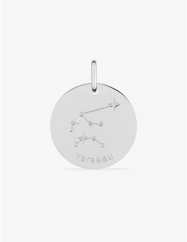Pendentif zodiaque Verseau...