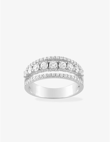 Bague argent 925 ‰ rhodié...