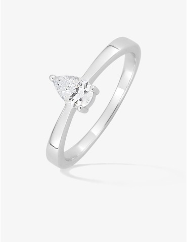 Bague argent 925 ‰ rhodié...