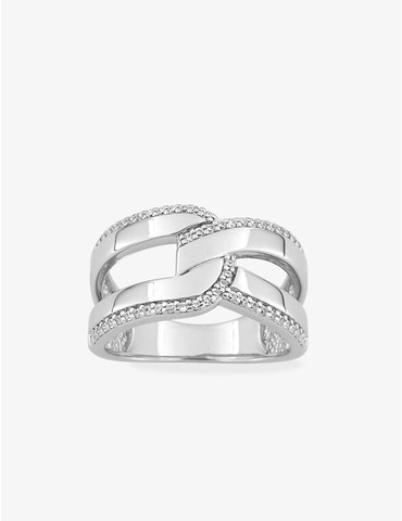 Bague en argent 925 ‰...