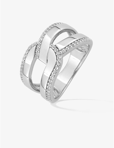 Bague en argent 925 ‰...