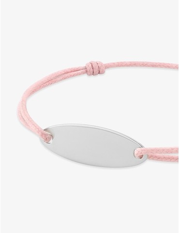 Bracelet corde avec plaque...