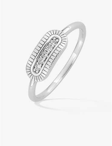 Bague en argent 925 ‰...