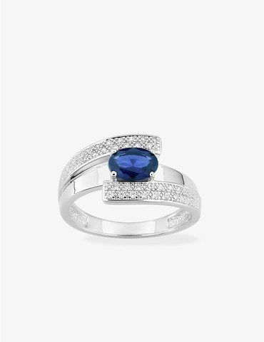 Bague en argent 925 ‰...