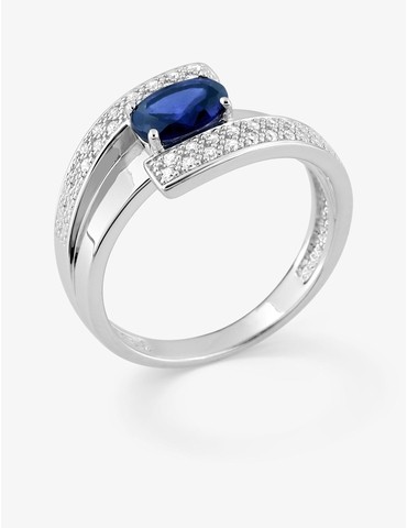 Bague en argent 925 ‰...