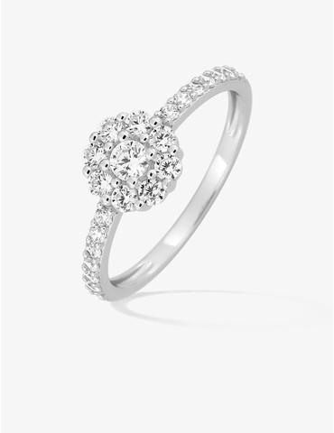 Bague en argent 925 ‰...