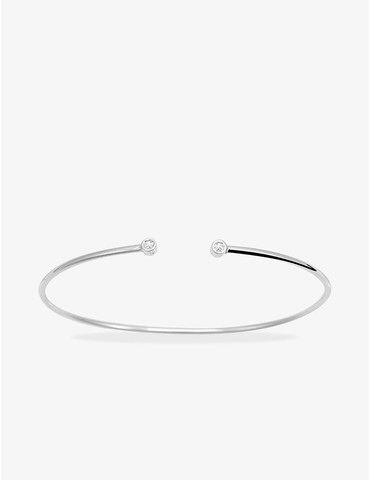 Jonc ouvert argent 925 ‰...
