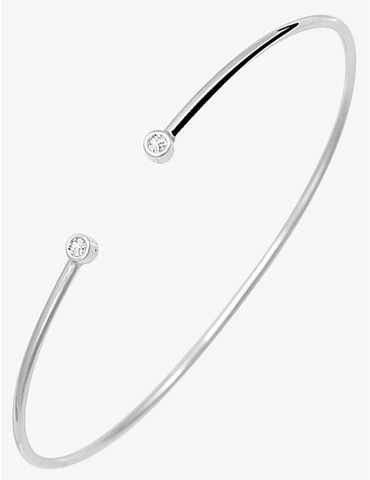 Jonc ouvert argent 925 ‰...