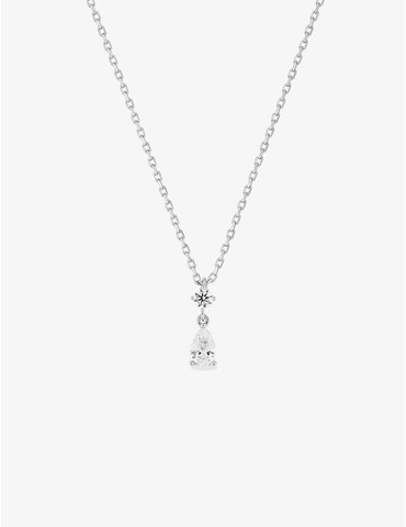 Collier argent 925 ‰ rhodié...