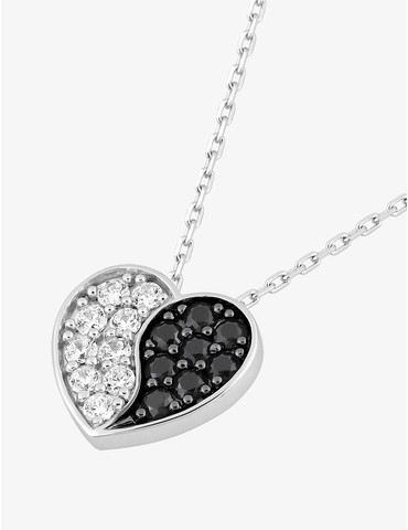 Collier argent 925 ‰ rhodié...
