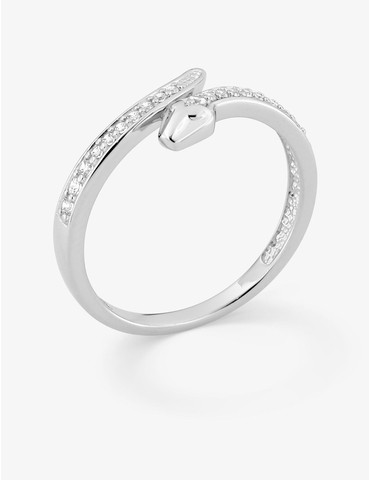 Bague argent 925 ‰ rhodié...