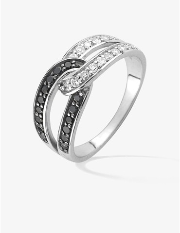 Bague argent 925 ‰ rhodié...