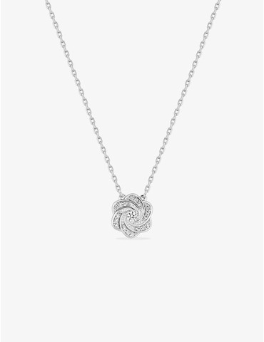 Collier argent 925 ‰ rhodié...