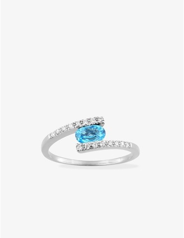 Bague argent 925 ‰ rhodié...