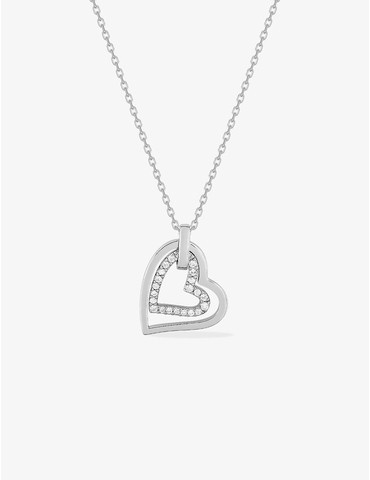 Collier argent 925 ‰ rhodié...