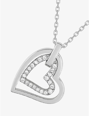 Collier argent 925 ‰ rhodié...