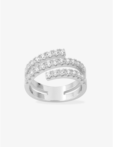 Bague à trois brins en...