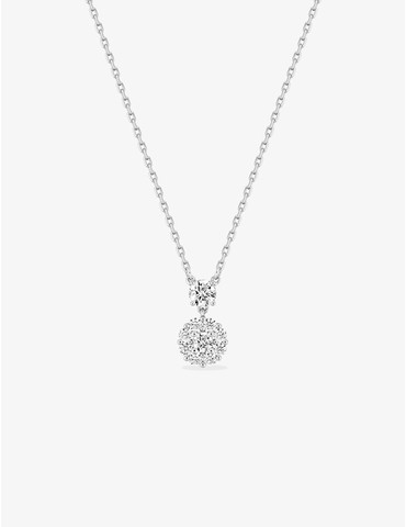 Collier flocon de neige en...
