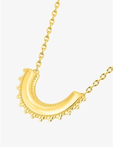 Collier fantaisie en plaqué or