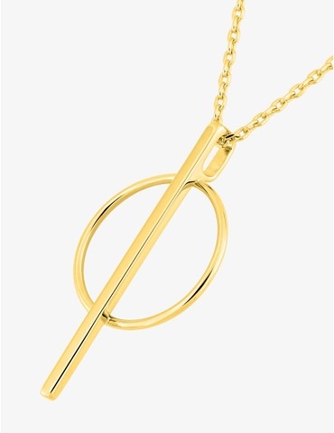 Collier fantaisie en plaqué or
