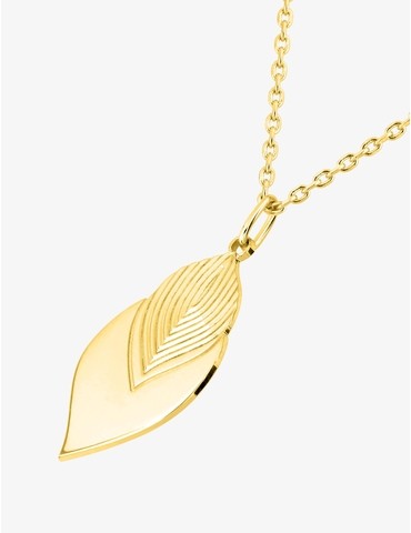 Collier plaqué or et...