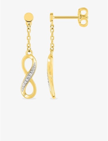 Boucles d'oreilles infini...