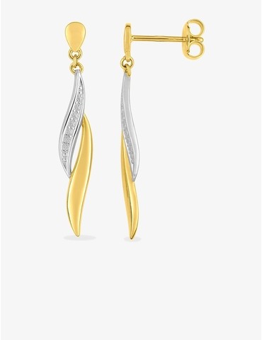 Boucles d'oreilles courbes...