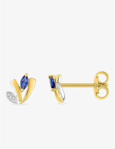 Boucles d'oreilles fleur...