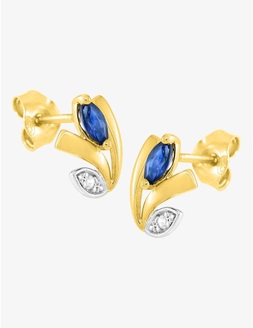 Boucles d'oreilles fleur...